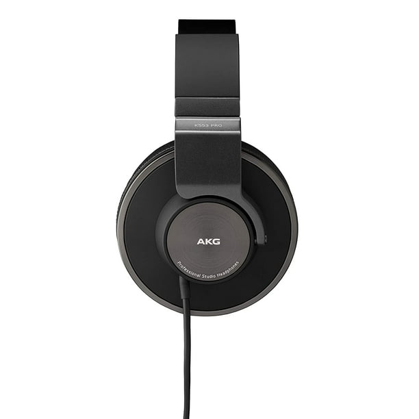 AKG Pro Audio K553 MKII Over-Ear Closed-Back Foldable Studio Headphones,Black